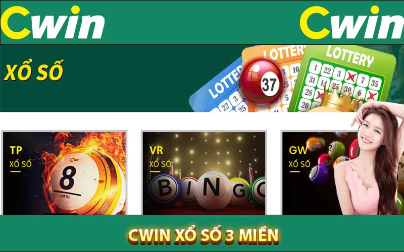 Cwin xổ số 3 miền